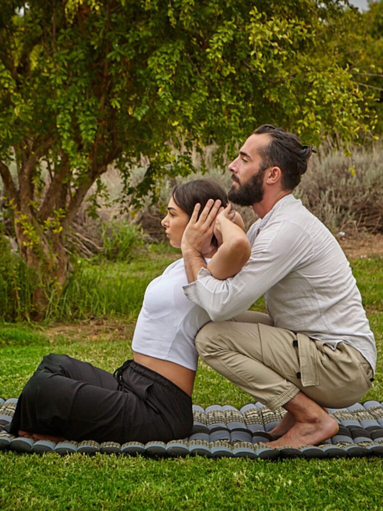 "is antonio bellomo with thai techniques in eis retreats mallorca"